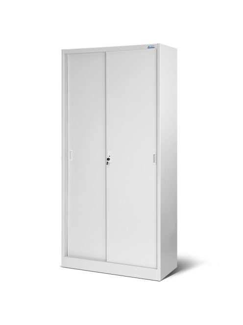 JAN NOWAK® - KUBA Tolóajtós Fém iratszekrény / SZÜRKE
